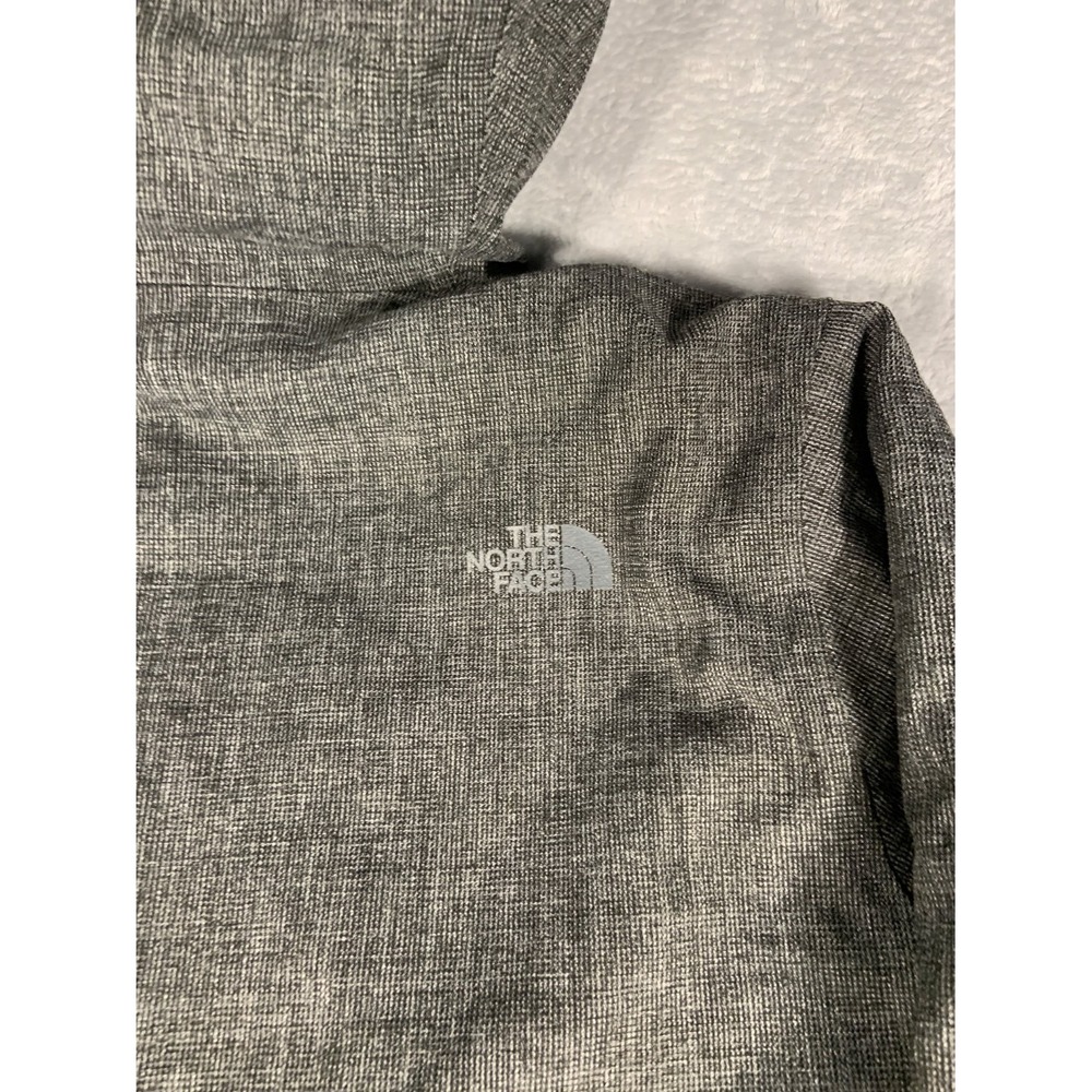 The North Face Skiing Jacket DryVent Mens L Gray Full Zip Embroidered Hooded - Picture 8 of 11